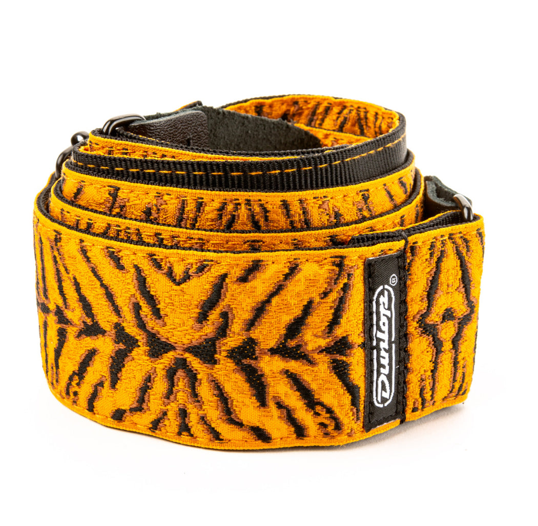 Dunlop Jacquard Tiger Eye Guitar Strap