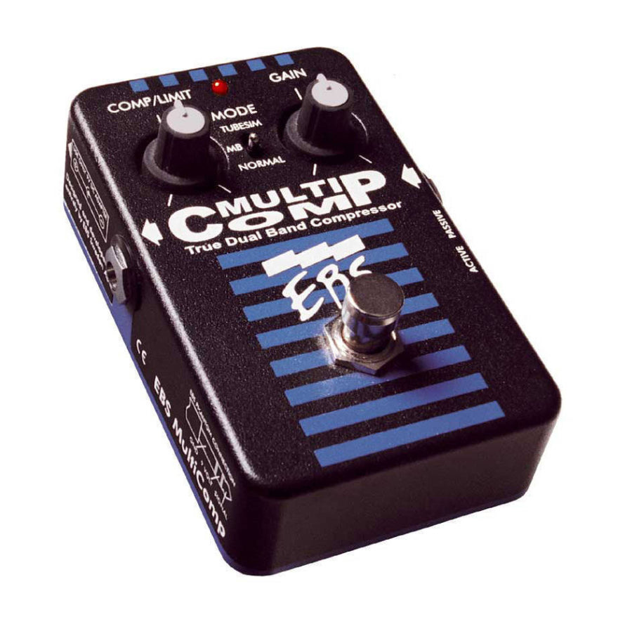 EBS MULTICOMP TRUE DUAL BAND BASS COMPRESSOR PEDAL (NOS)