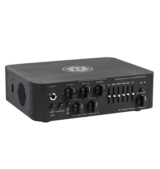 Darkglass Microtubes 500 V2 with new black finish.  Available through Leprechaun FX in Edmonton.