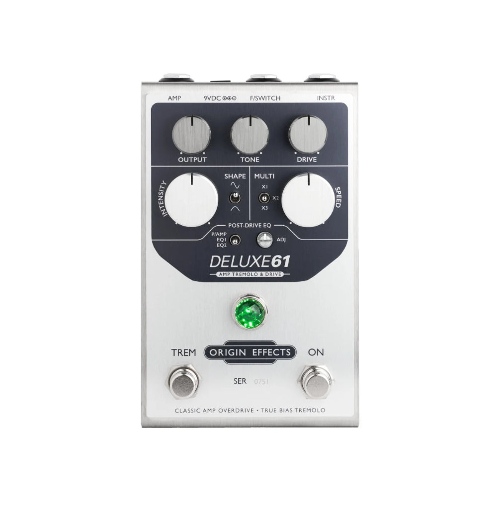Origin Effects Deluxe 61 Amp Tremolo & Drive Pedal