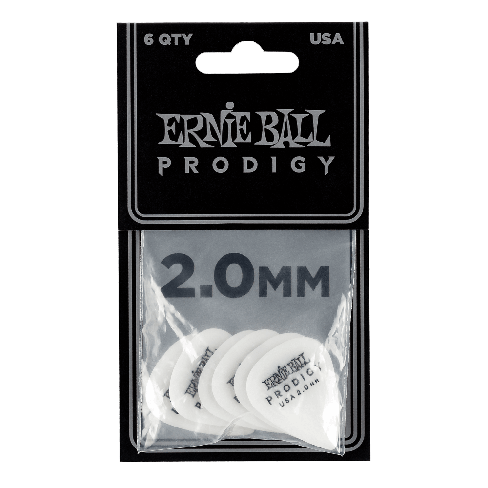 Ernie Ball Prodigy Standard Guitar Picks 2.0mm
