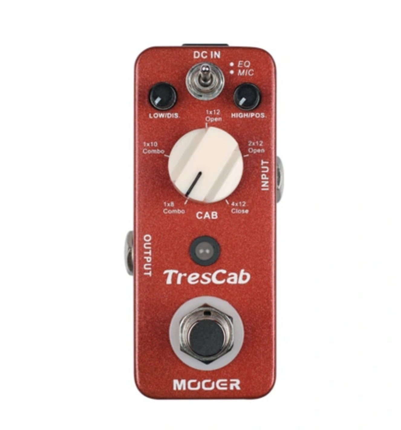 Mooer Micro Tres Cab Cabinet Simulated Pedal