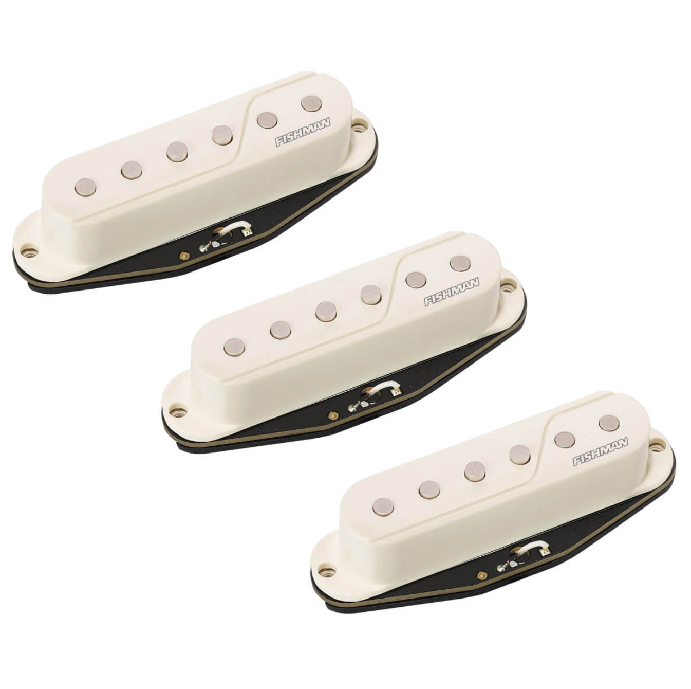 Fishman Fluence Greg Koch Gristle Tone Single Width Set Cream PRF-SS6-GKW