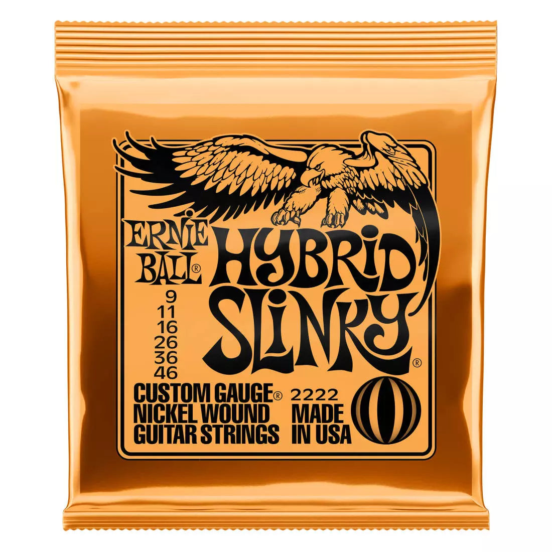 Ernie Ball Electric Guitar Strings Nickel Regular Wound