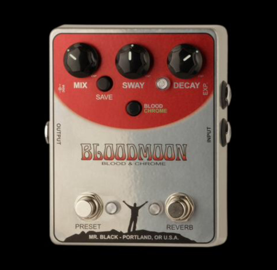 Mr Black Pedals Blood and Chrome.