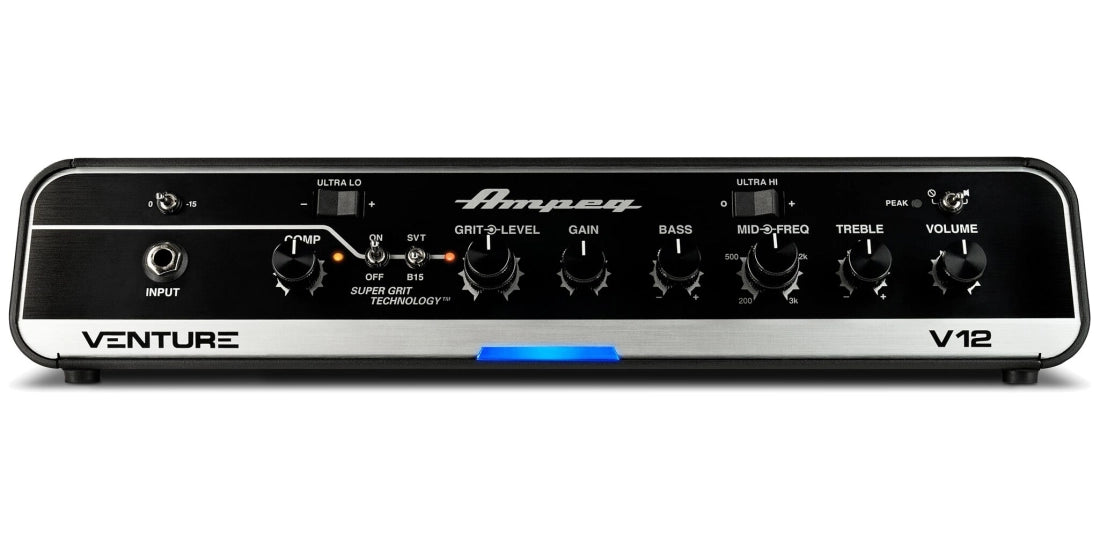 Ampeg Venture V12 1200w Compact Bass Amplifier Head