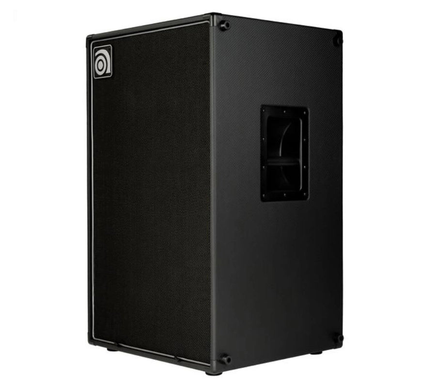 Ampeg Venture Bass VB-212 500w 2x12 Bass Cabinet Black Carbon Tolex