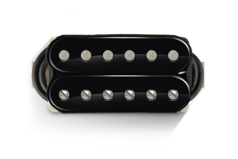 Bare Knuckle Pickups BKP The Mule 6 String Humbucker Set 4 Cond. Black  Uncovered