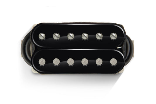 Bare Knuckle Pickups BKP The Mule 6 String Humbucker Set 4 Cond. Black Uncovered