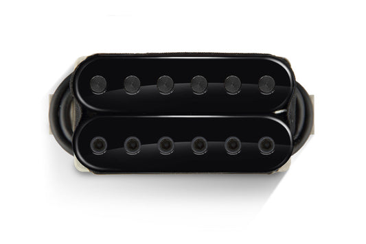 Bare Knuckle Pickups BKP Ragnarok 6 String Humbucker Pickups Set F-Spaced 4 Cond. Black