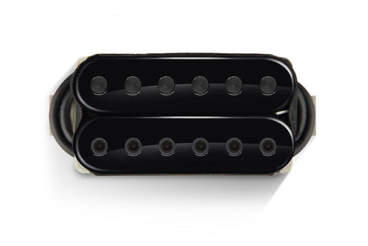 Bare Knuckle Pickups BKP Ragnarok 6 String Humbucker Pickups SET 4 Cond. Black