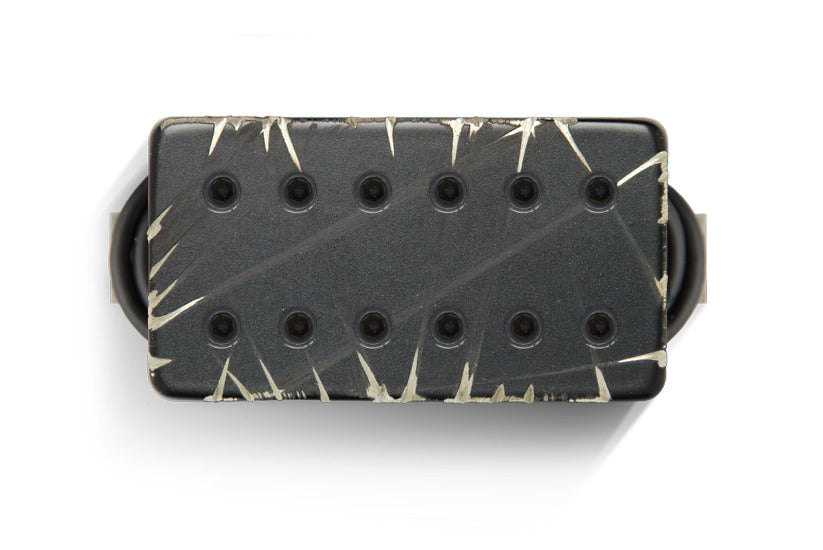 Bare Knuckle Pickups BKP Warpig Alnico 6 String Humbucker SET Black Battleworn F-Spaced