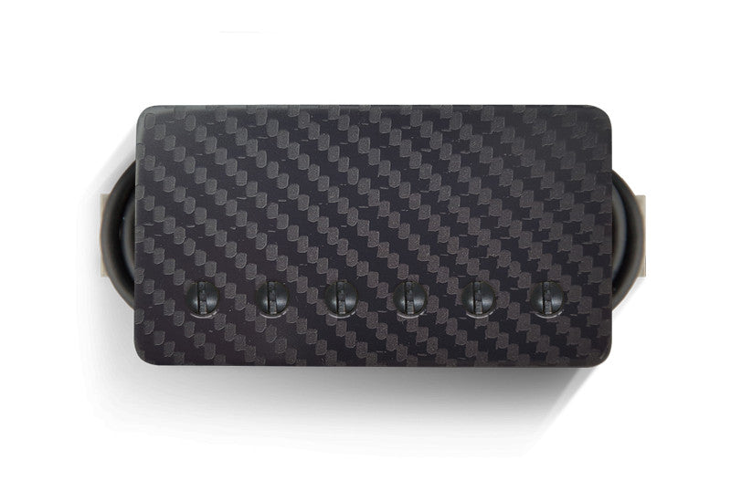 Bare Knuckle Pickups BKP Ragnarok 6 String Humbucker Set 4 Cond. Carbon Fiber