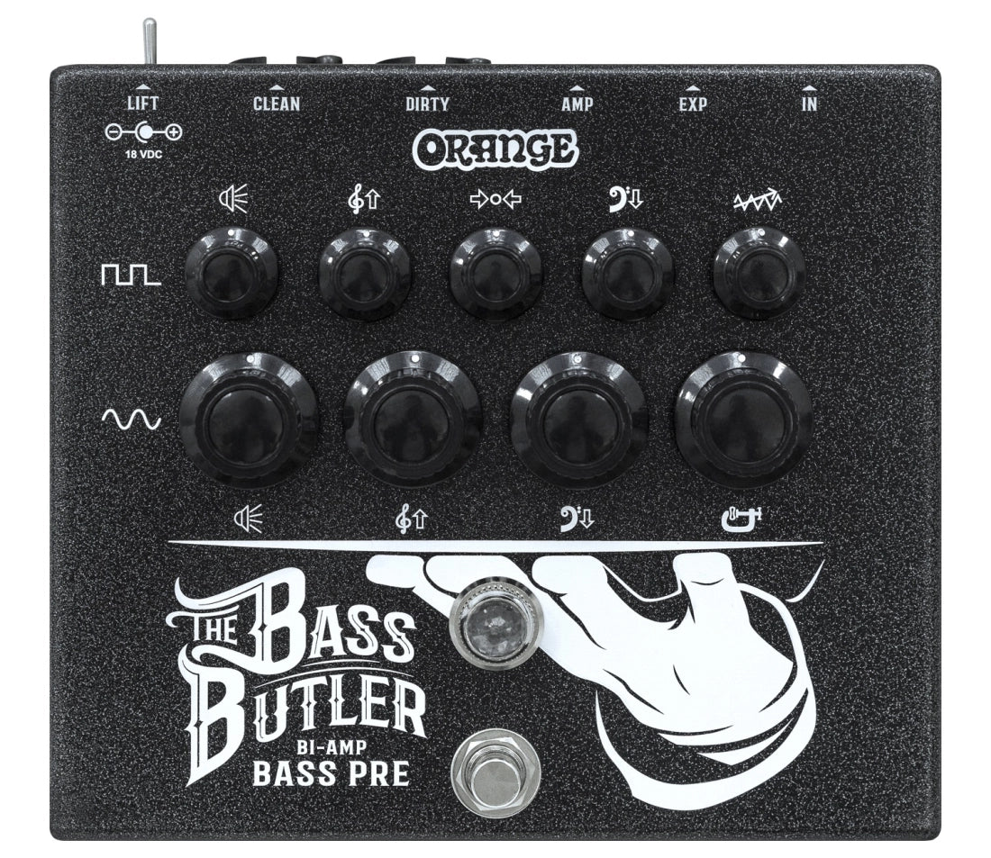 Orange Bass Butler Biamplifited Bass Preamp Pedal