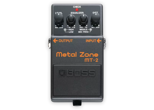 Boss Metal Zone MT-2 High Gain Distortion Pedal