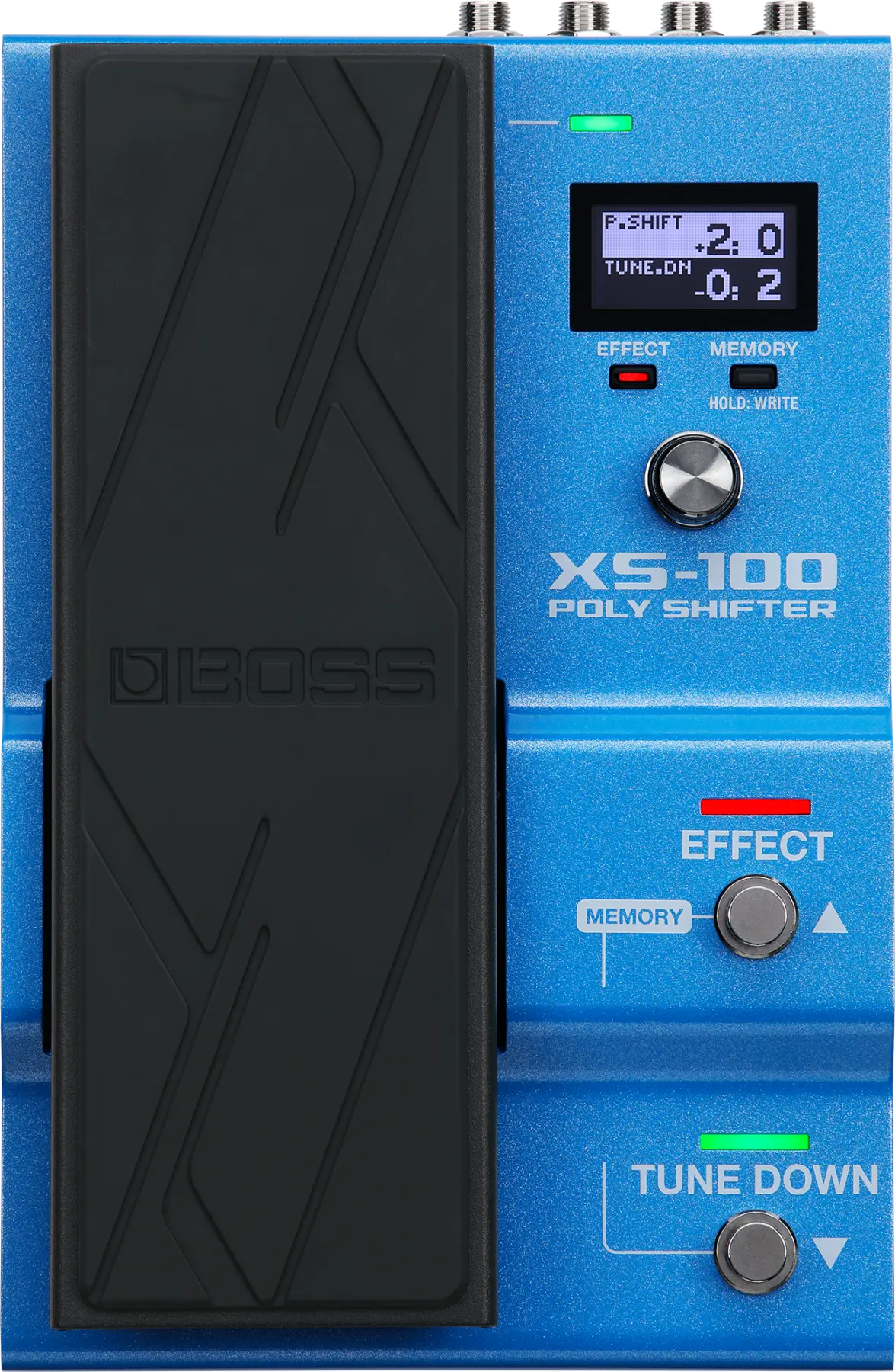Boss XS-100 Poly Shift Polyphonic Pitch Shifter Expression Pedal