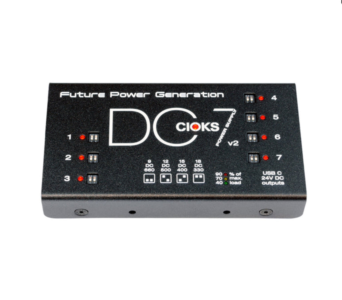 CIOKS DC7v2 Compact Pedal Power Supply Black