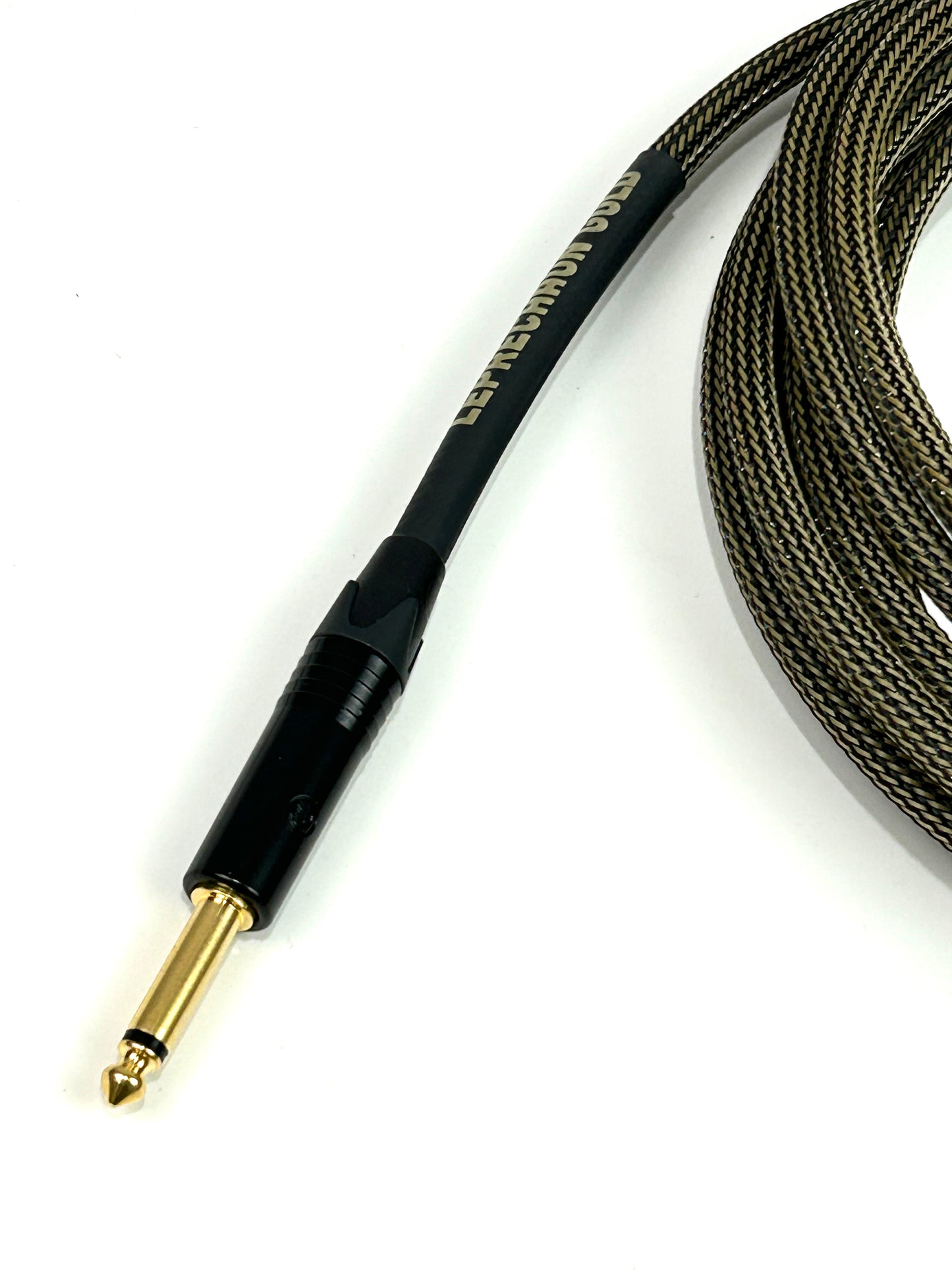 Leprechaun Gold Premium Instrument Cable Carbon Gold