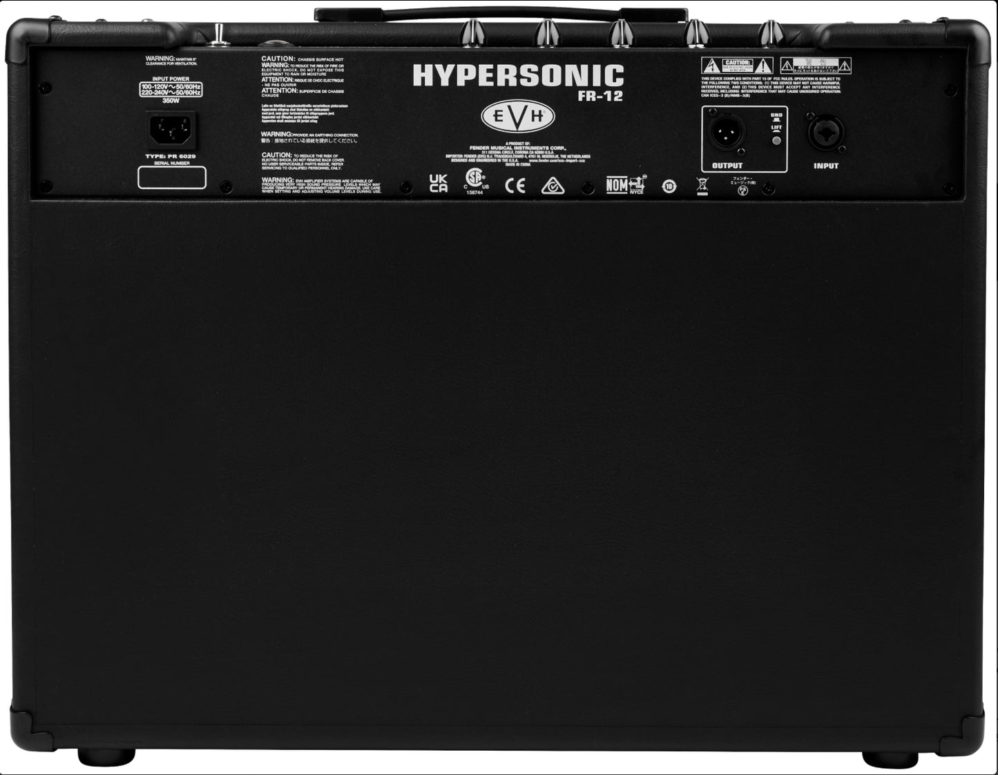 EVH Guitars Hypersonic FR-12 1x12 FRFR Powered Guitar Speaker