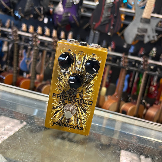 Yellowcake Pedals Fried Gold Overdrive