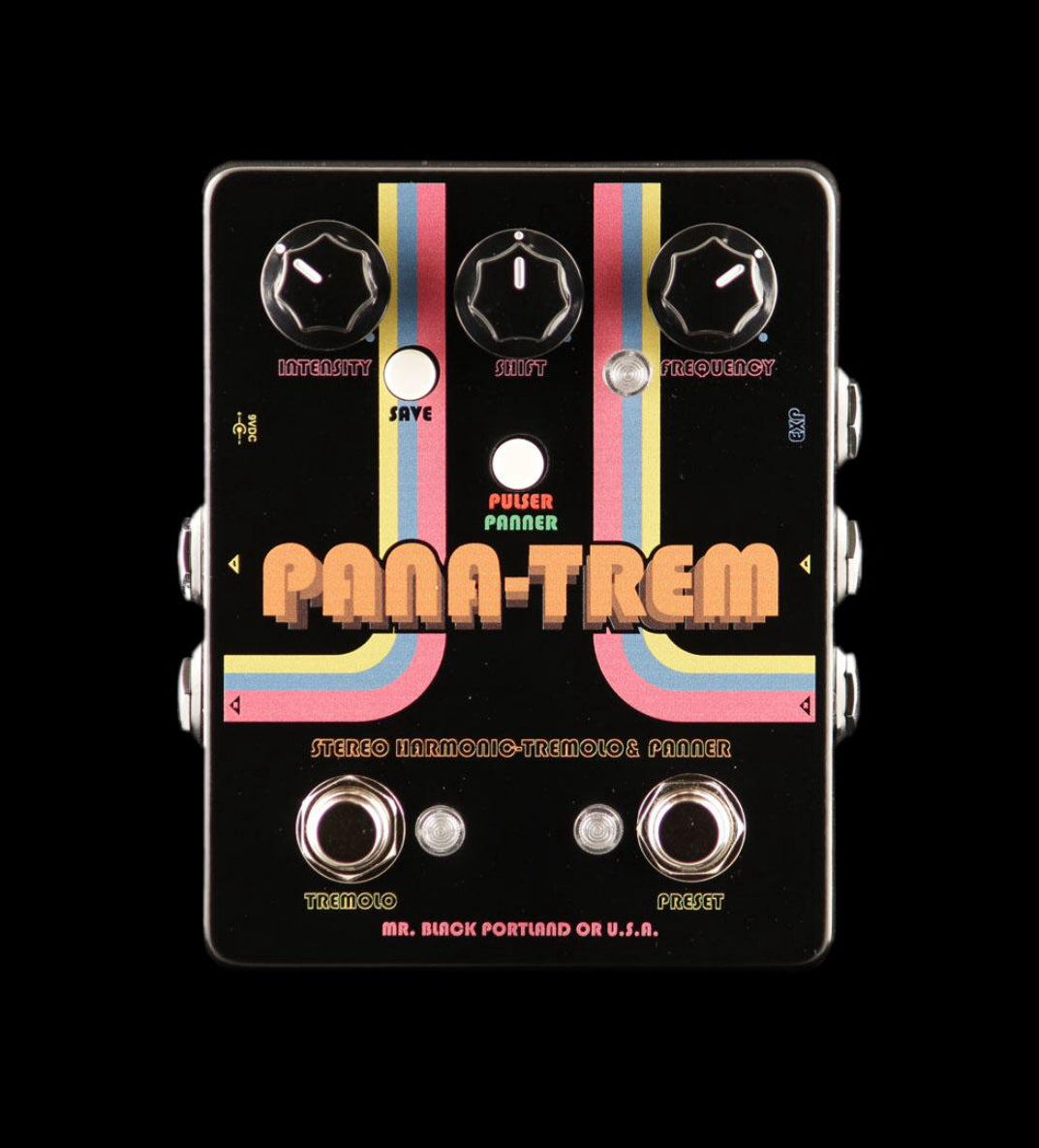 Mr Black Pana Trem tremolo pedal.