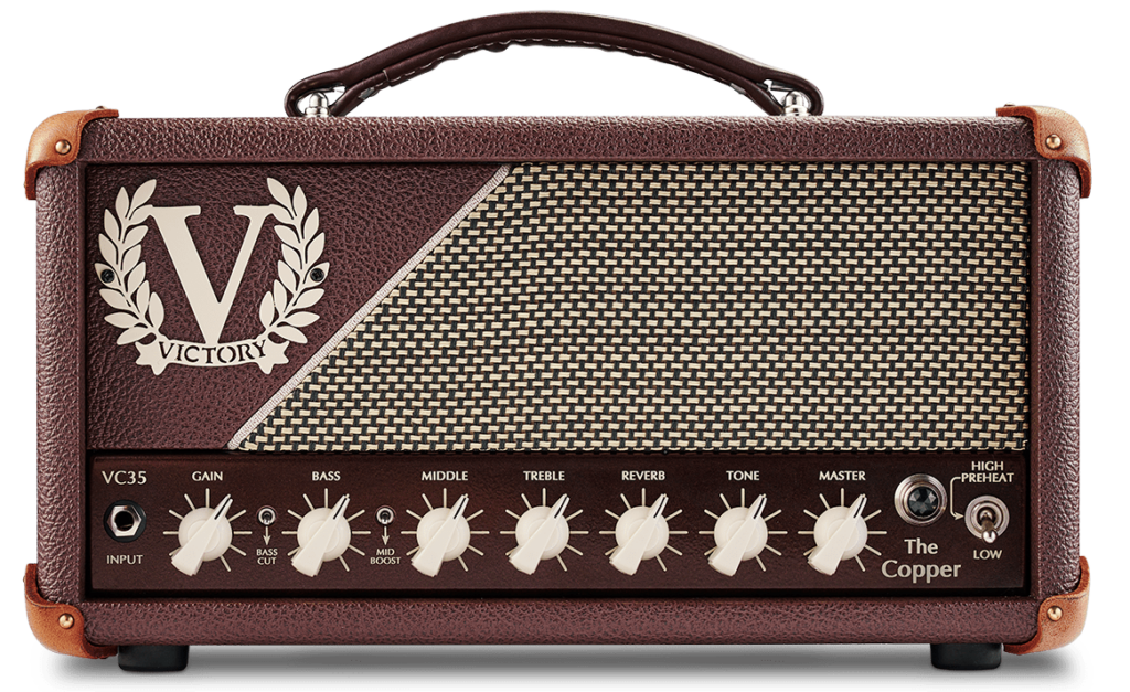 Victory Amplification VC35 The Copper Compact Sleeve Amplifier 35w Tube Amp Head