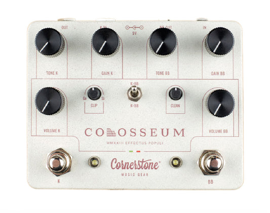 Cornerstone Music Gear Colosseum Dual Overdrive Pedal