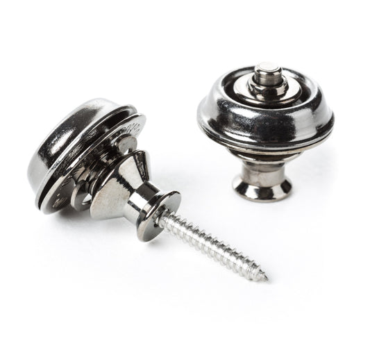 Dunlop STRAPLOK® Strap Locks Retainers Traditional (Black Nickel)