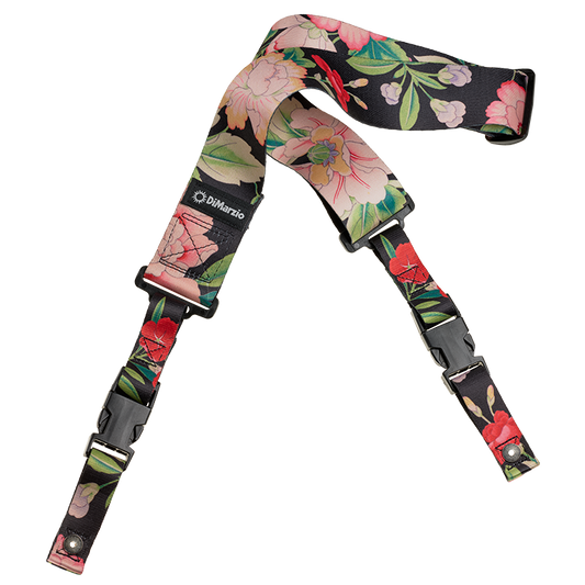 Dimarzio Cliplock Steve Vai Guitar Strap Botanical DD2254