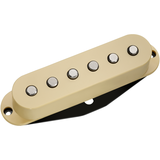 Dimarzio DP175SCR True Velvet Single Coil Middle Pickup Cream