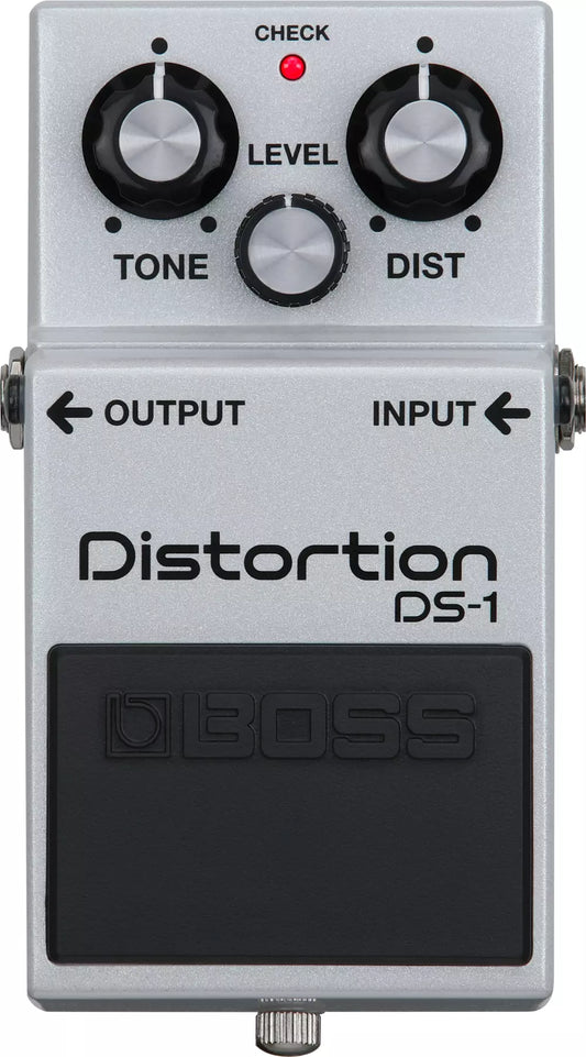 Boss DS-1 Distortion Pedal Limited Edition Pearl White
