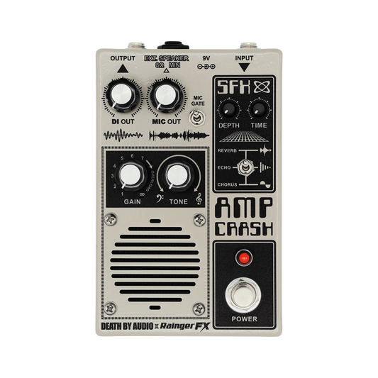 Death by Audio x Rainger FX Amp Crash Amp Pedal