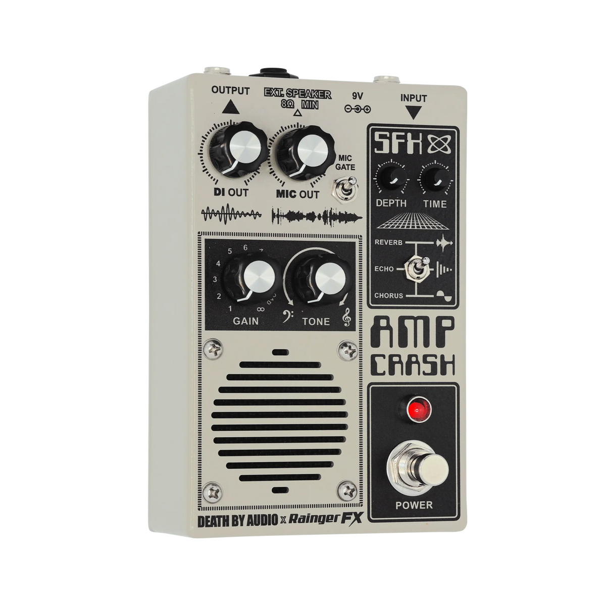 Death by Audio x Rainger FX Amp Crash Amp Pedal