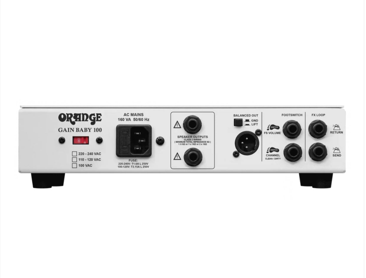 Orange Amplifiers Gain Baby 100w 2 Channel Amp