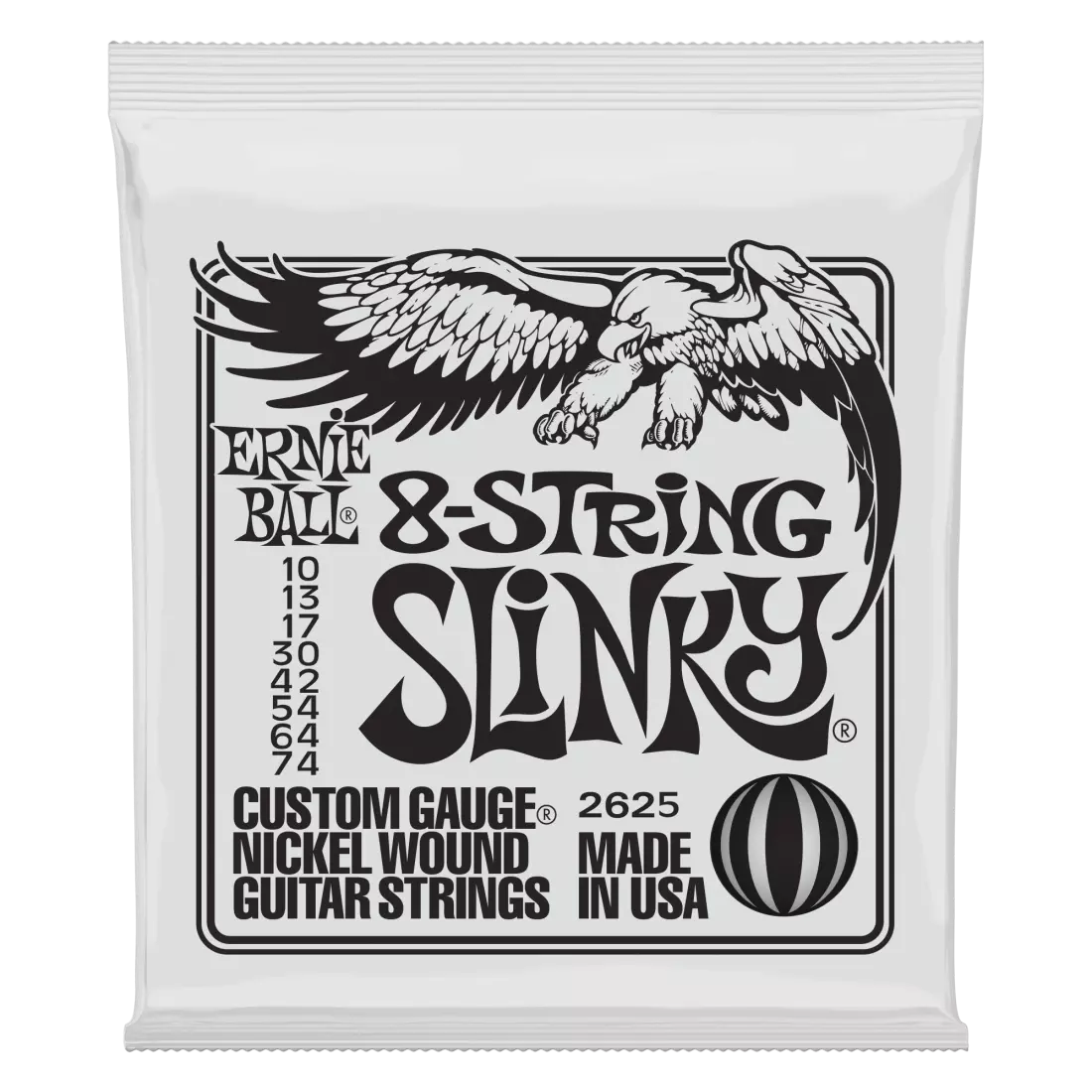 Ernie Ball Electric Guitar Strings Nickel Regular Wound