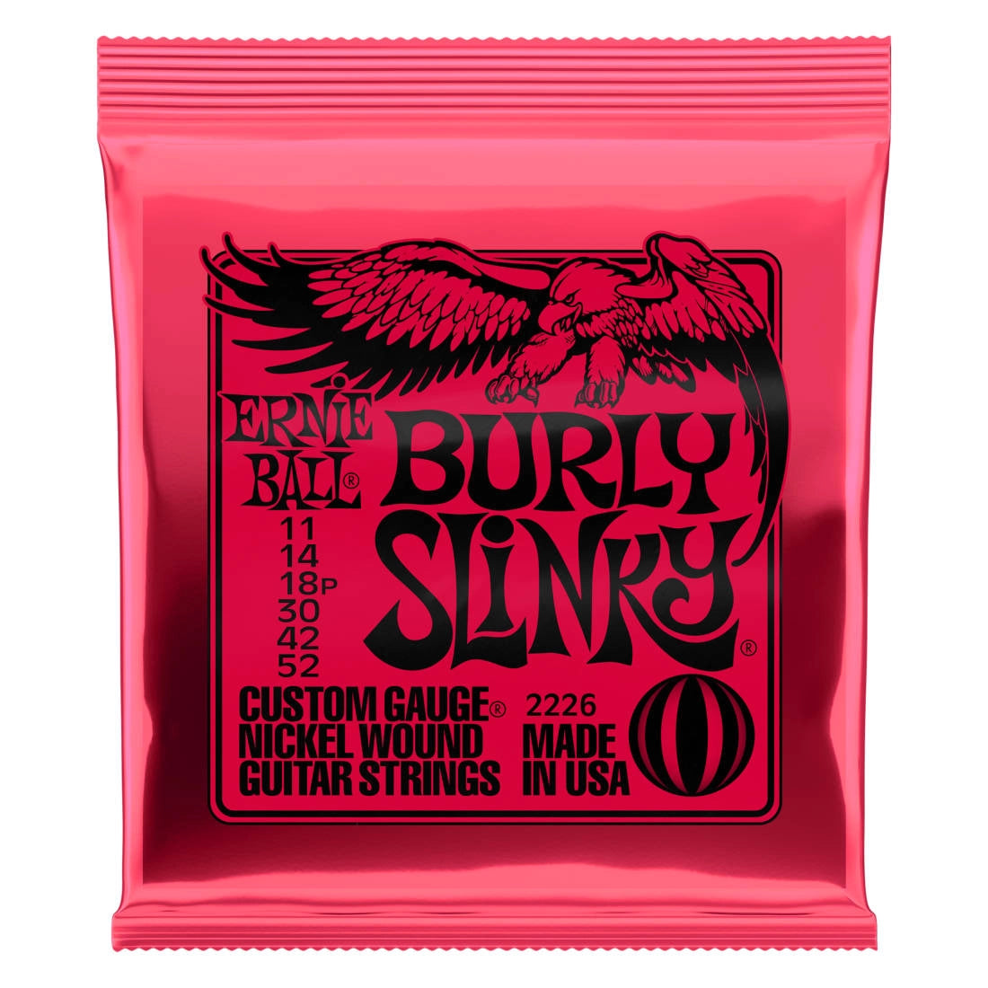 Ernie Ball Electric Guitar Strings Nickel Regular Wound