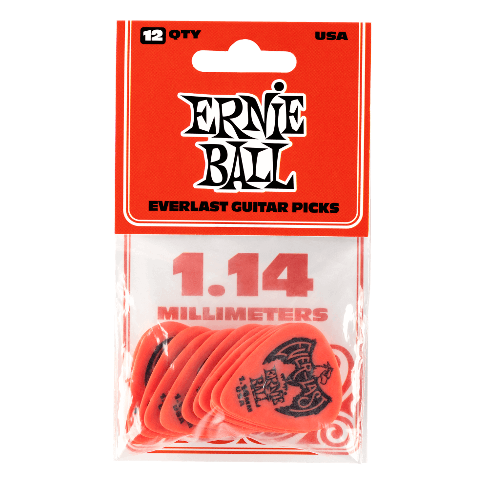 Ernie Ball Everlast Guitar Picks 1.14mm