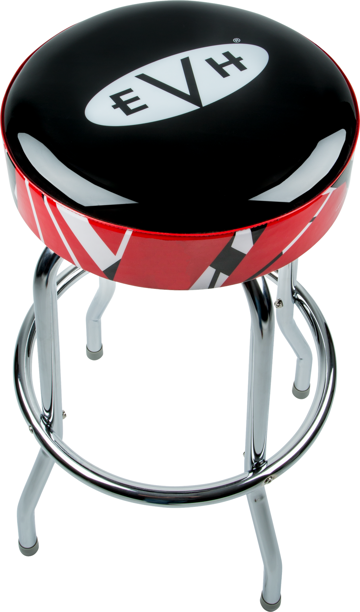 EVH™ LOGO BARSTOOL WITH STRIPED TRIM 25"
