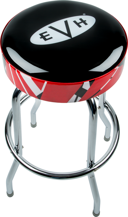 EVH™ LOGO BARSTOOL WITH STRIPED TRIM 25"