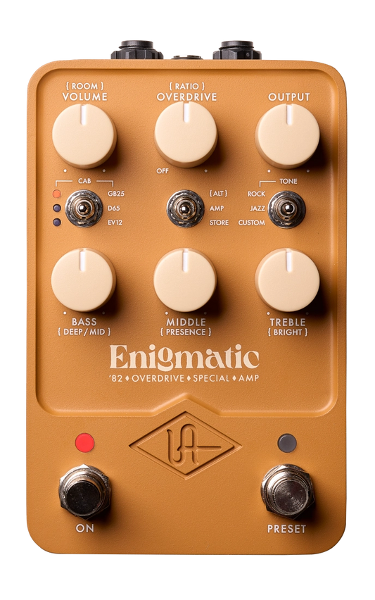 Universal Audio UA Enigmatic '82 Overdrive Special Amp Pedal