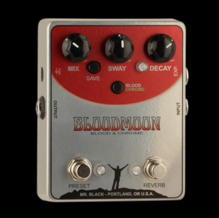 Mr. Black Pedals BloodMoon ‘Blood & Chrome’