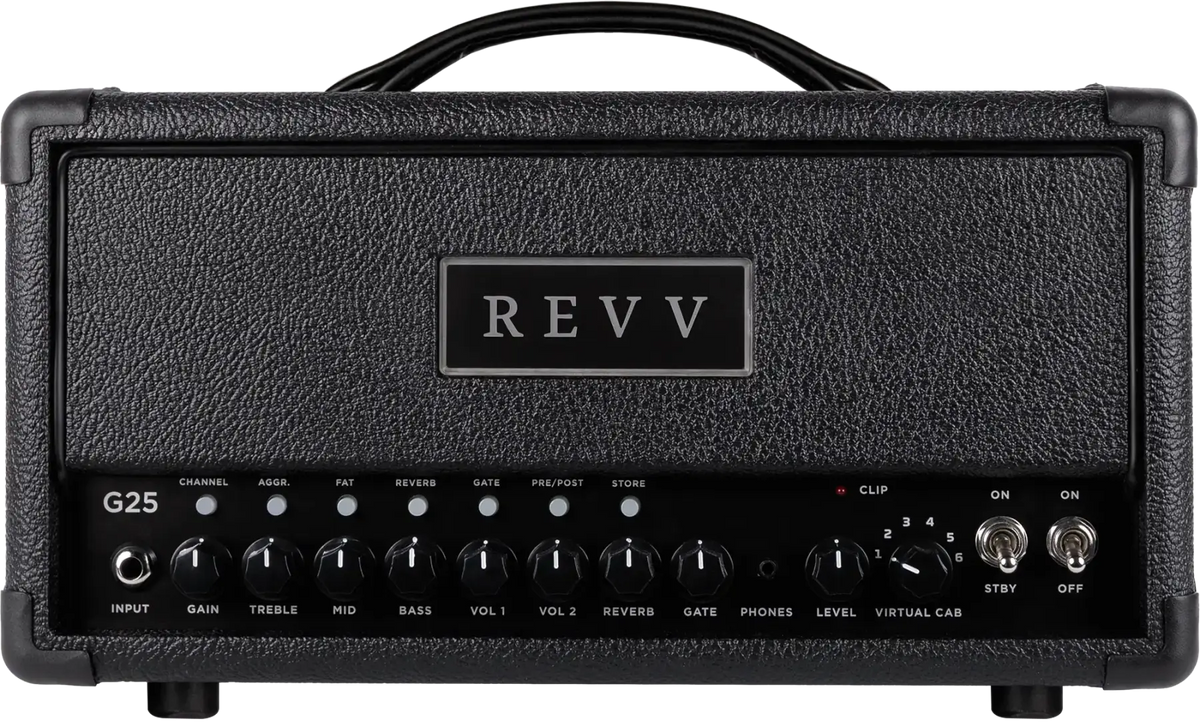 Revv Amplification G25 Tube Amp Head 25w Amplifier Black