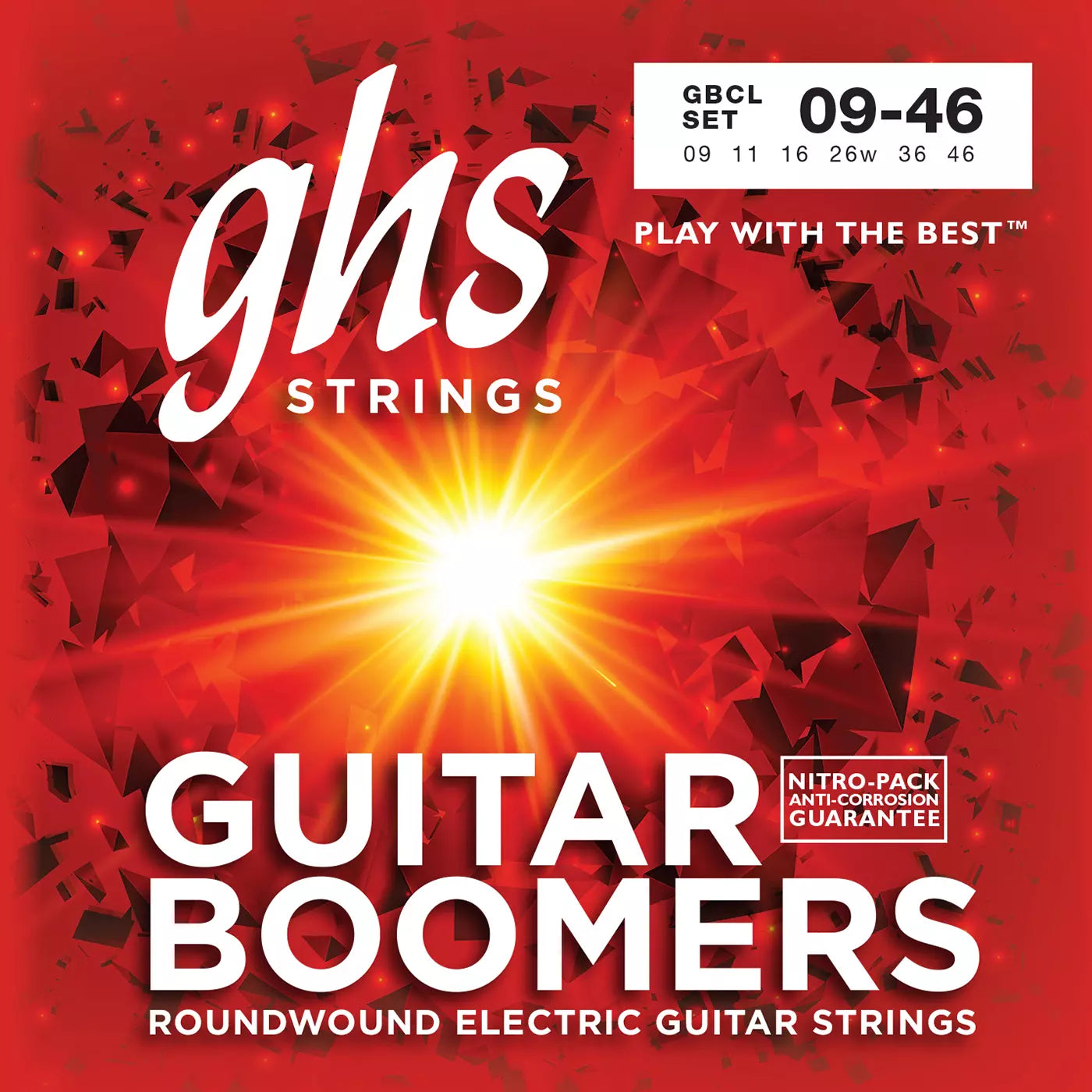 GHS Boomers Electric Guitar Strings