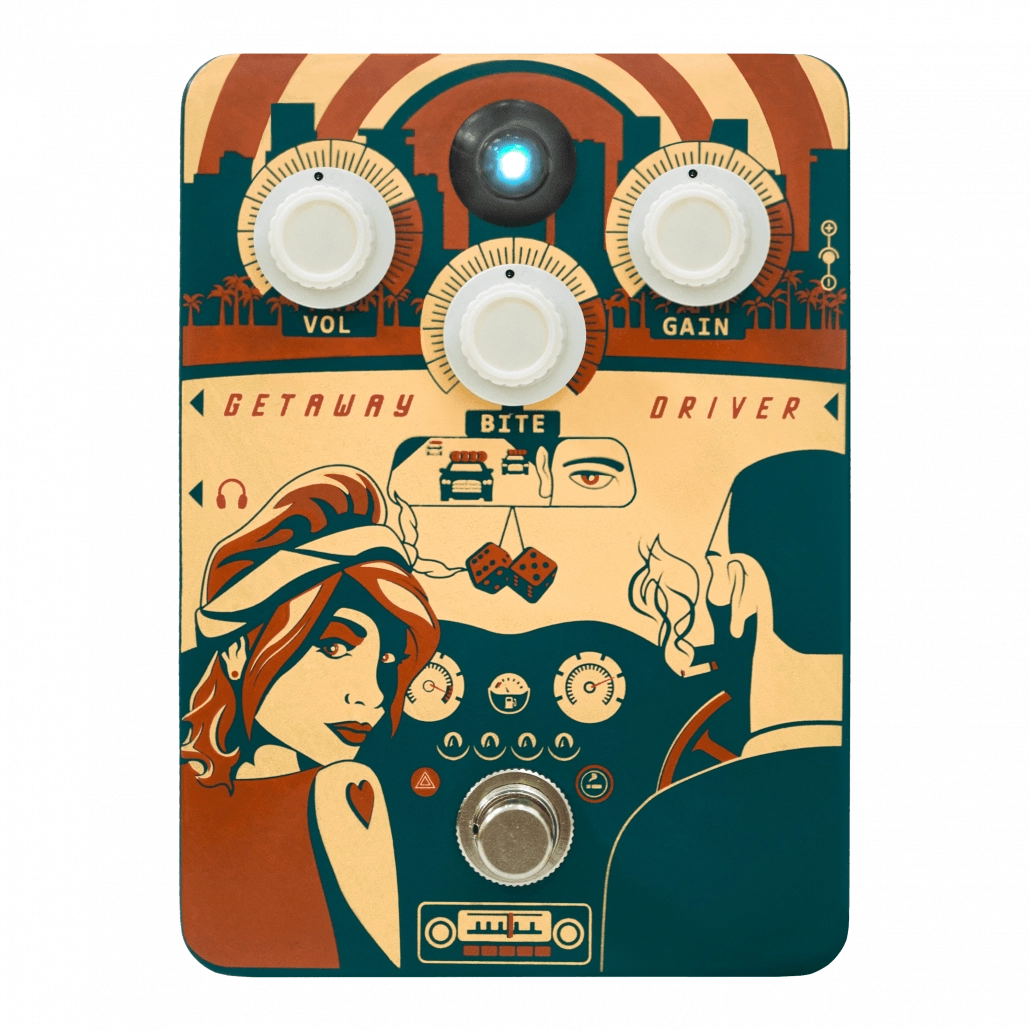 Orange Amplifiers Getaway Driver Overdrive OD Pedal