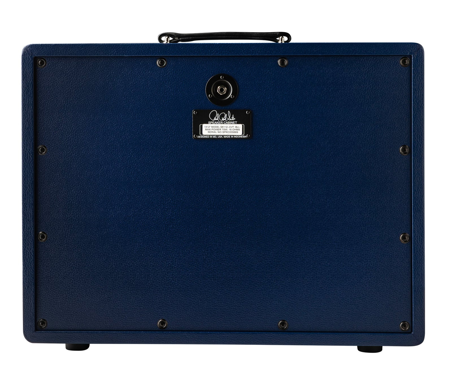 Paul Reed Smith PRS HDRX 1x12 12" Speaker Amplifier Cabinet Indigo Blue Limited Edition