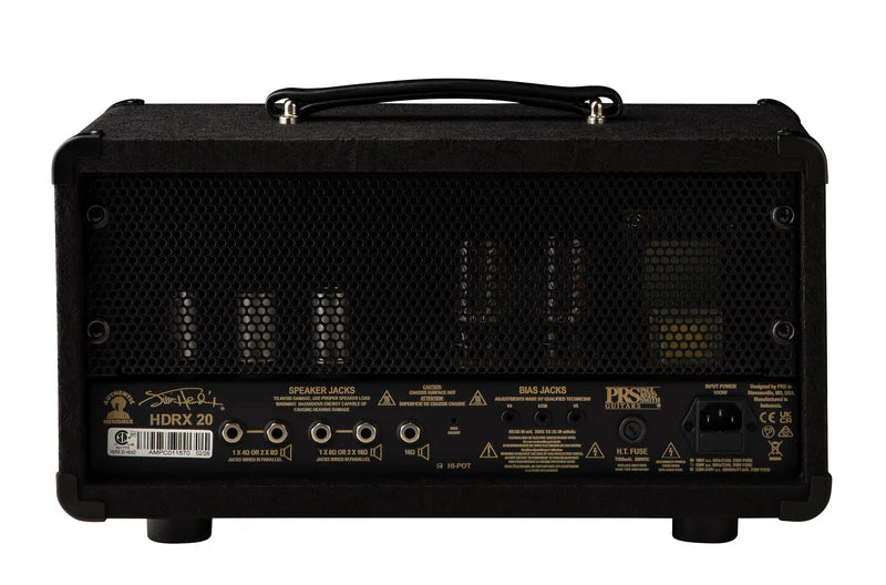 Paul Reed Smith PRS HDRX 20 Tube Amplifier Head Limited Edition Black Paisely Tolex