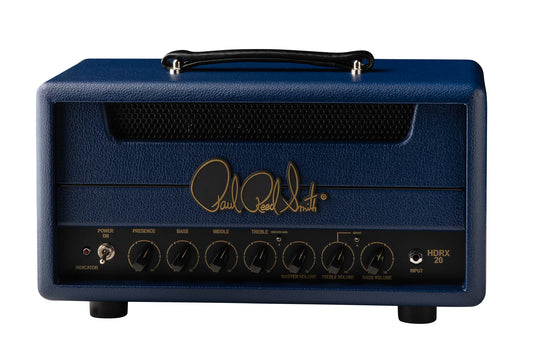 Paul Reed Smith PRS HDRX 20 Tube Amplifier Head Limited Edition Indigo Blue Tolex