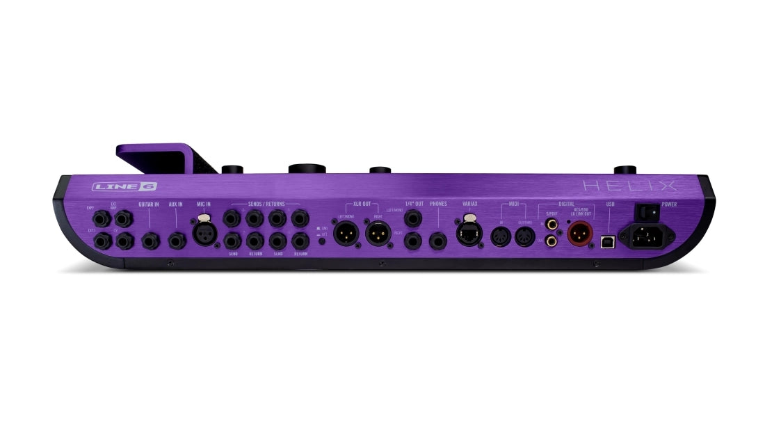 Line 6 Helix Floor Full Pedal Multi-Effects FX Modeling Processor Limited  Edition PURPLE