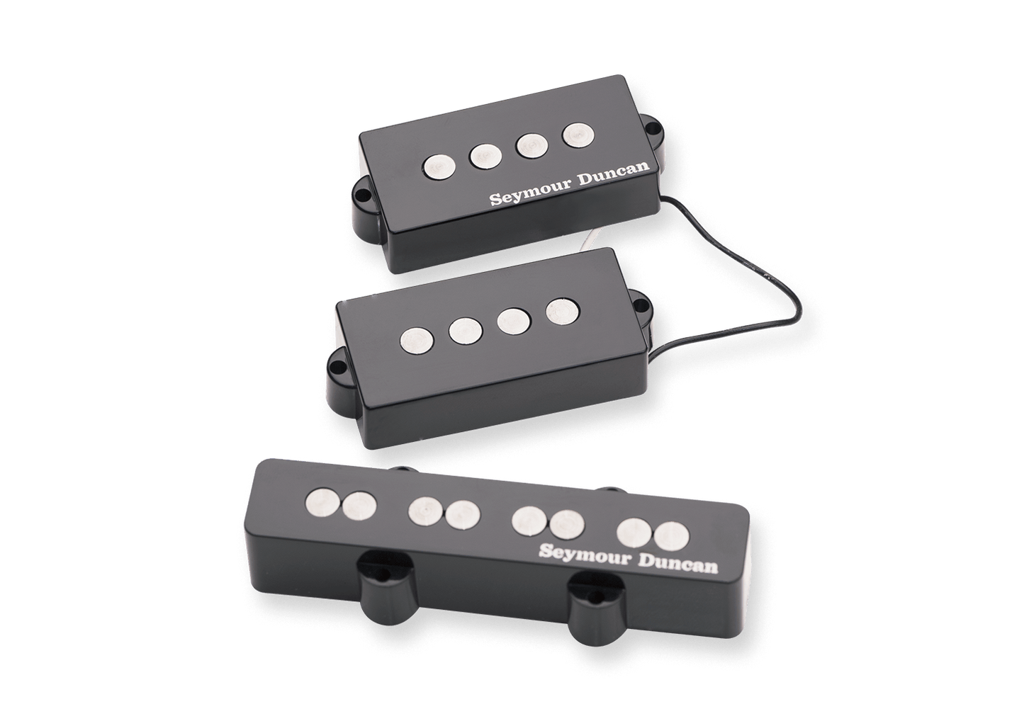 Seymour Duncan Quarter Pound P-J Bass Pickups Set Black