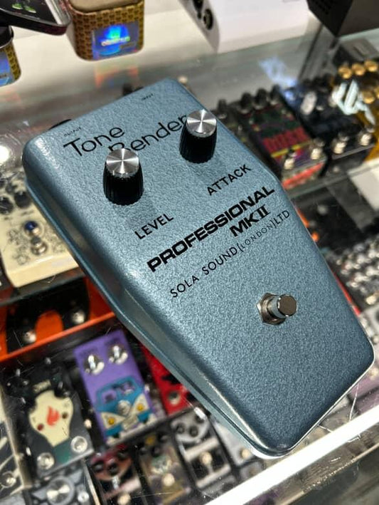USED Sola Sound Tone Bender MkII Fuzz Pedal Stu Castledine OC82